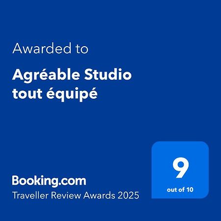Agreable Studio Tout Equipe Montsoue Exterior photo